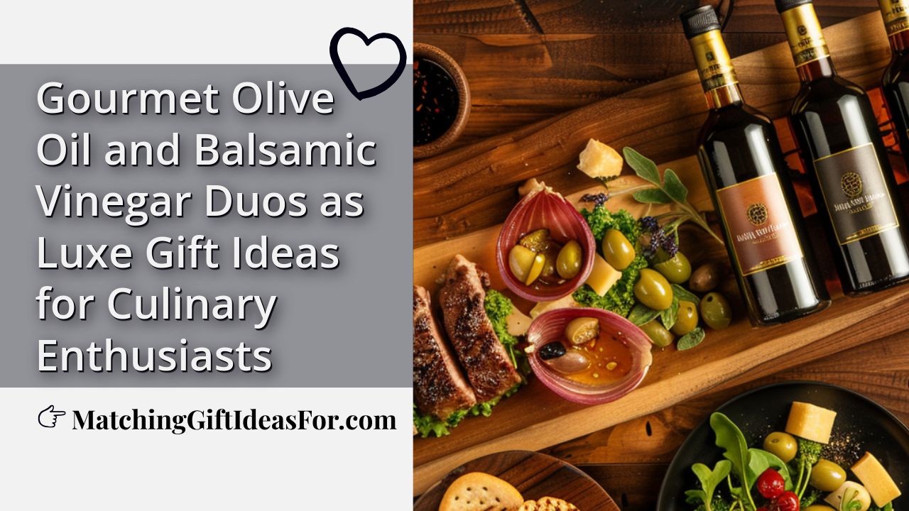 Gourmet Olive Oil and Balsamic Vinegar Duos as Luxe Gift Ideas for Culinary Enthusiasts - 1