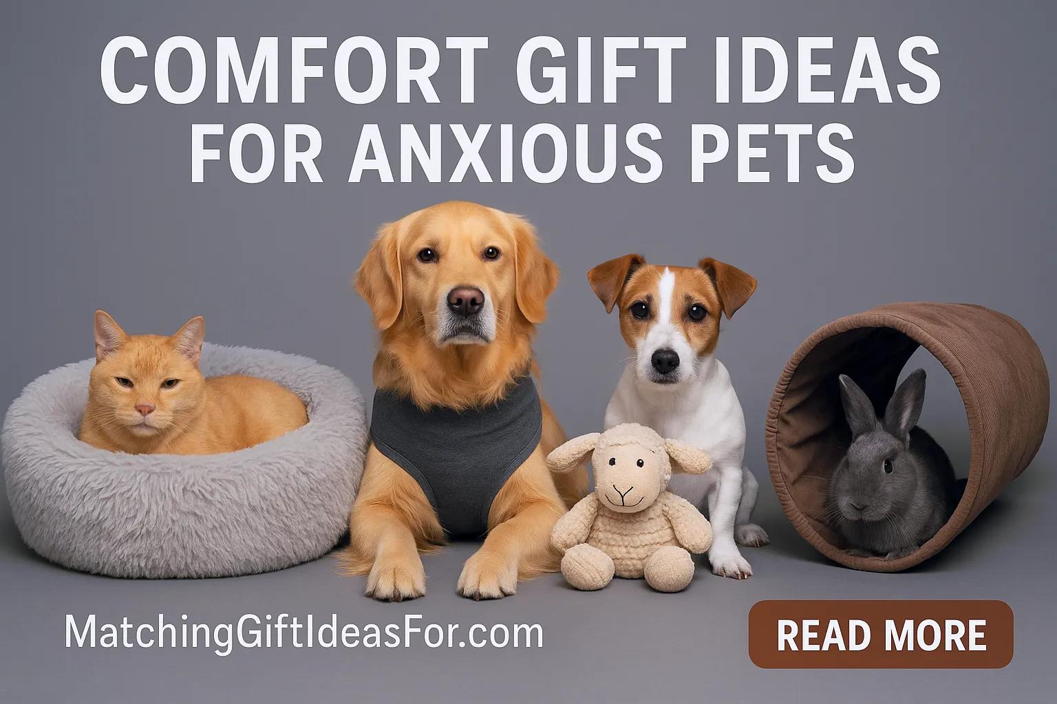 Comfort Gift Ideas for Anxious Pets