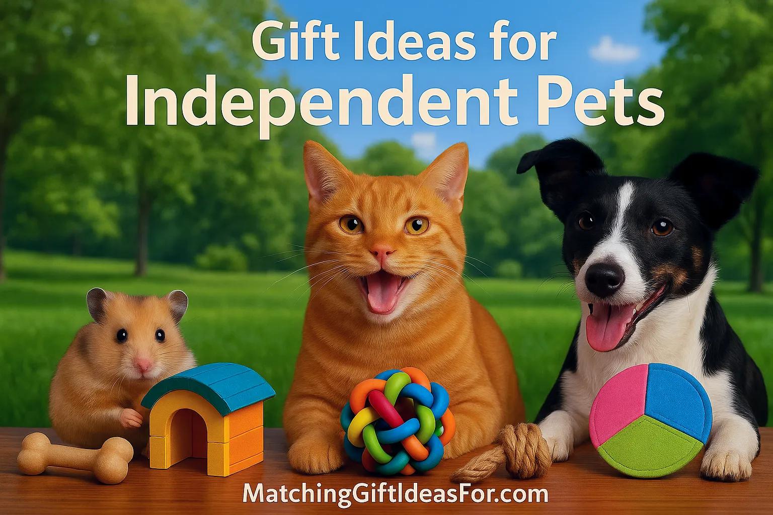 Gift Ideas for Independent Pets