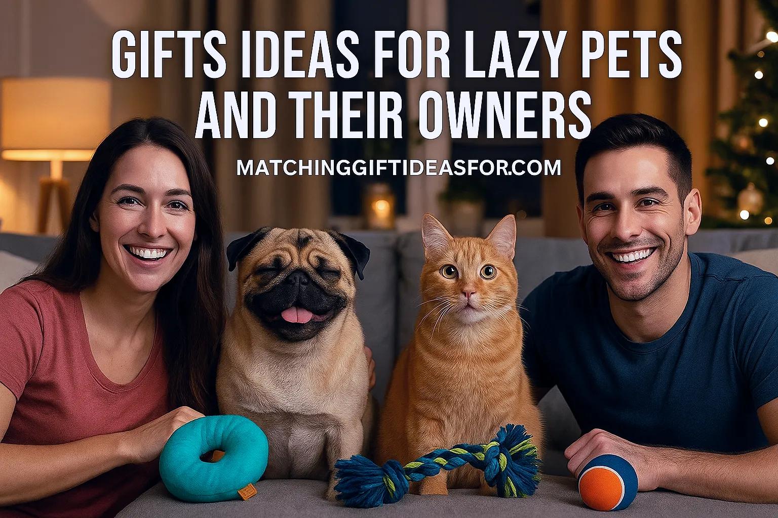 Gift Ideas for Lazy Pets and Their Owners