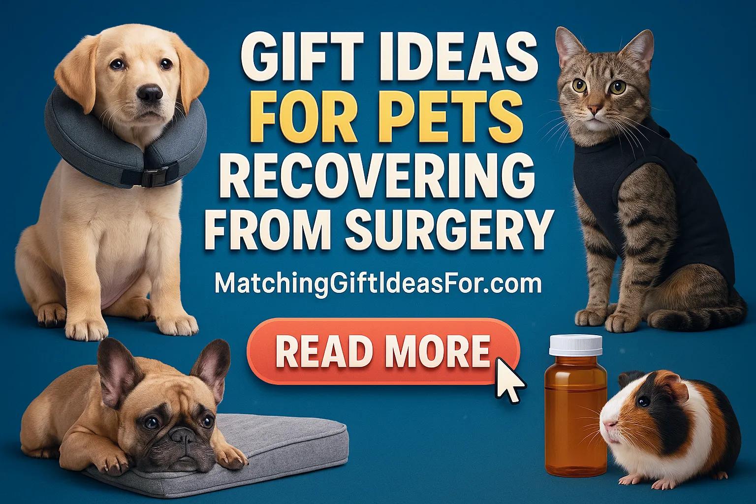 Gift Ideas for Pets Recovering from Surgery