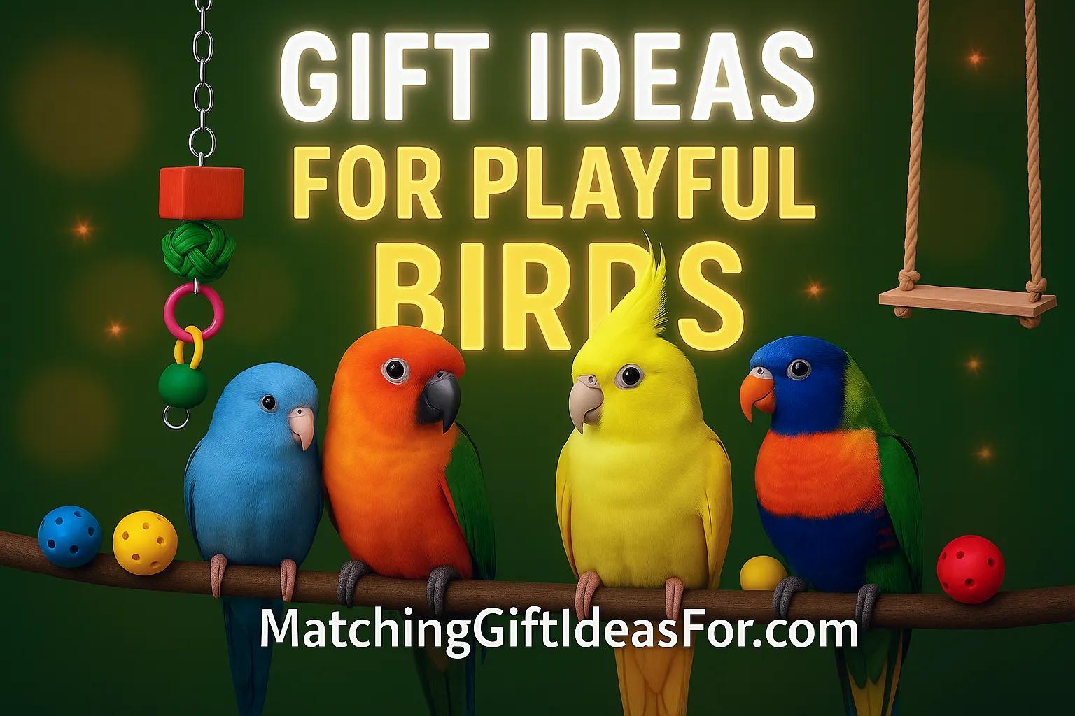 Gift Ideas for Playful Birds