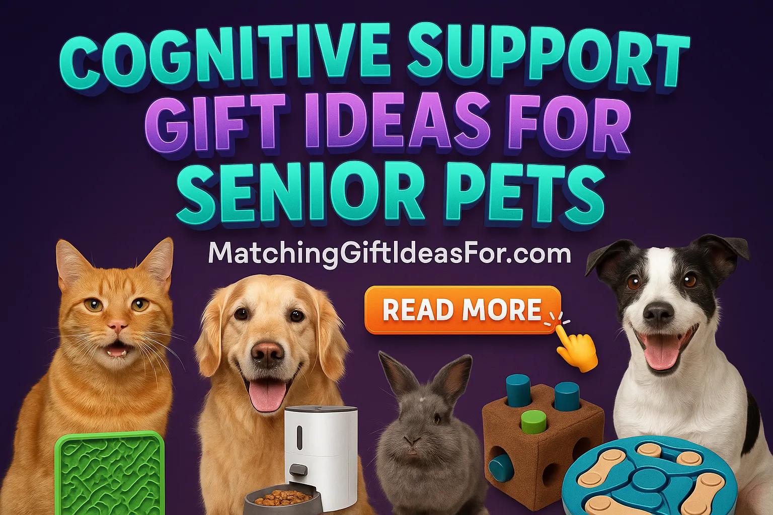 Cognitive Support Gift Ideas for Senior Pets