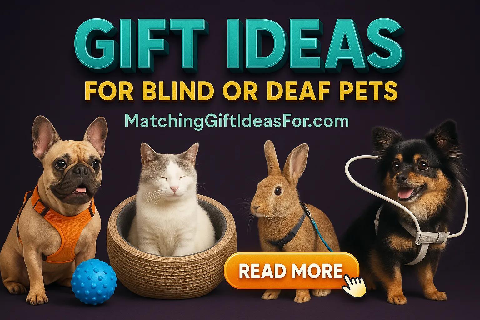 Gift Ideas for Blind or Deaf Pets