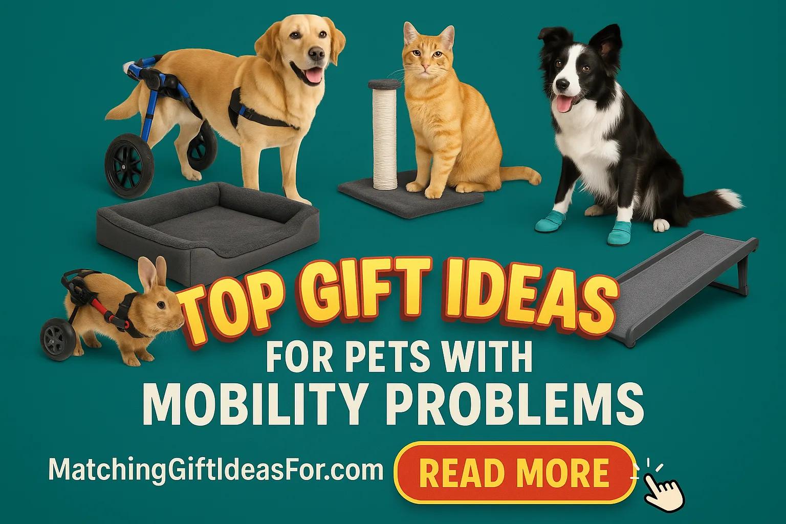 Gift Ideas for Pets with Mobility Problems