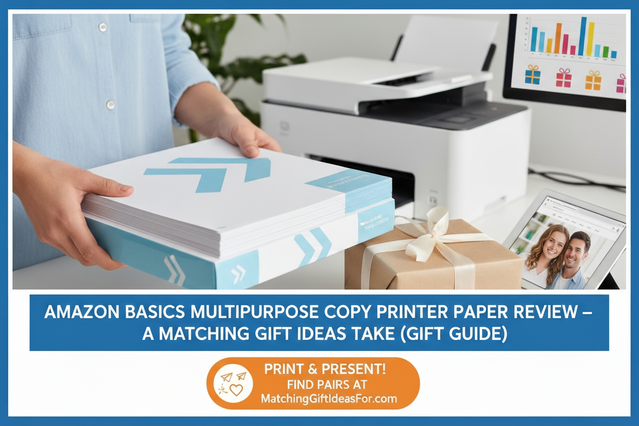 Amazon Basics Multipurpose Copy Printer Paper Review – A Matching Gift Ideas Take (Gift Guide)